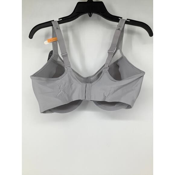 Bali Women's 40DD Crystal Grey One Smooth U Ultra Light Underwire Bra G10-20 - Picture 4 of 9
